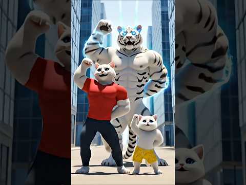 🐱💥🐶Father Cat vs Father Dog: Epic Battle of the Digital Beasts! 🐯😱 Who Will Win the Ultimate Game?