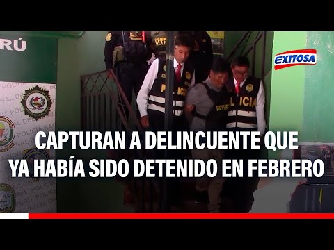 Capturan a dos delincuentes en Puno: uno de ellos ya había sido detenido por el mismo delito