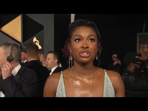 Coco Jones says her glitter dress honors her younger self
