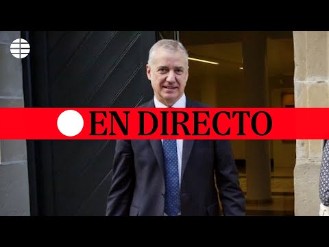 DIRECTO | Urkullu anuncia las elecciones vascas para el 21 de abril