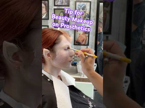 Eye Makeup on Prosthetics? #cosplay #specialeffects