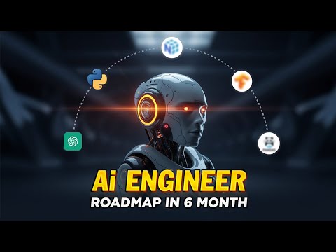 AI Engineer Roadmap in 6 Months | How to Become an AI Expert Step by Step