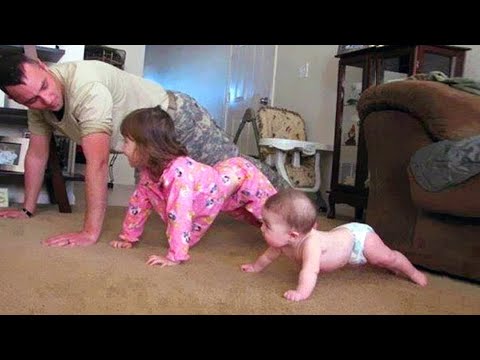 Dod and Kids Playing Hilarious Moments - Funniest Home Videos