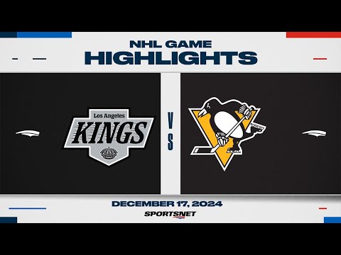 NHL Highlights | Kings vs. Penguins - December 17, 2024