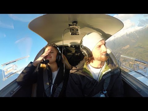 One man takes to the skies for a tense and scary marriage proposal