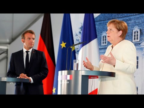 Merkel-Macron meeting: Leaders urge EU states to agree 750-billion euro recovery fund