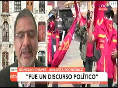 01052022 GONZALO CHAVEZ ANALISIS SOBRE EL MENSAJE PRESIDENCIAL DEL DIA DEL TRABAJO RED UNO