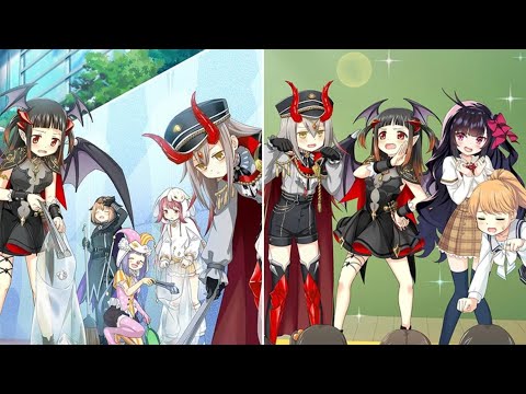 【マギレコ】ハロウィンイベント　結菜・樹里ヴァンパイアver.　 魔法少女ストーリー【マギアレコード】