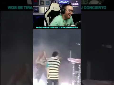 RODRIGO QUESADA REACCIONA A UN FREESTYLE DE WOS Y JAZE EN UN CONCIERTO