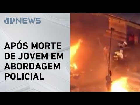 Moradores protestam e bloqueiam vias em Paraisópolis