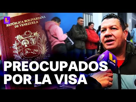 Si sacan visa, no les queda para la comida: Venezolanos en Perú y sus nuevos requisitos