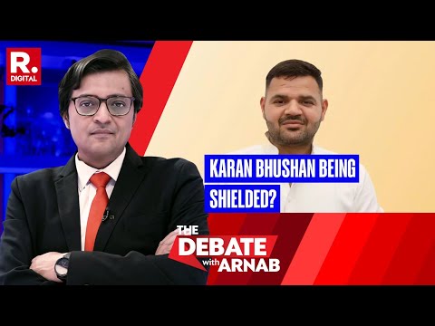 Why Is Brij Bhushan’s Son’s Name Missing From Gonda Hit & Run FIR? | Arnab’s Debate