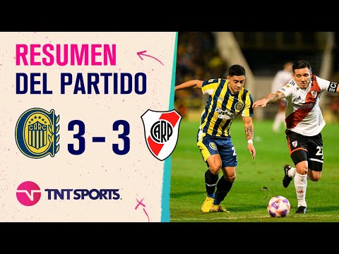 El #Canalla y el #Millonario igualaron en un PARTIDAZO | #RosarioCentral 3-3 #River | Resumen