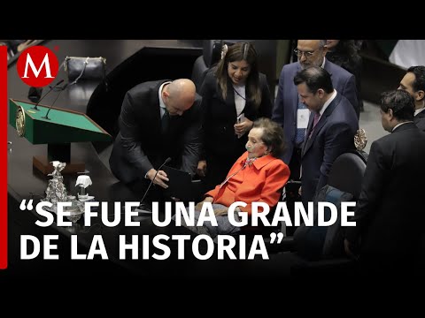 Fernández Noroña sobre Ifigenia Martínez y su fortaleza hasta el final