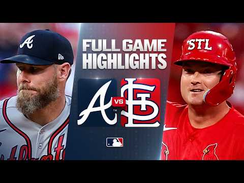 BRAVES vs CARDINALS: Official Full 경기 하이라이트 (July 10) | 2026 MLB Season