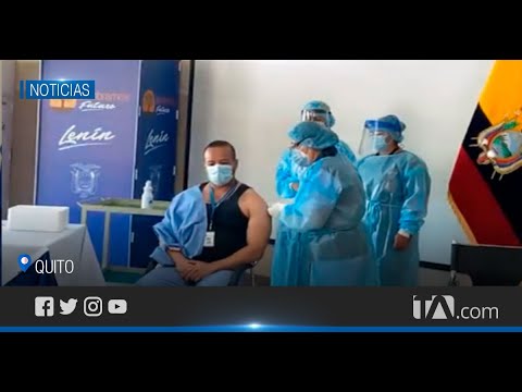 Inició la primera fase de vacunación contra el covid-19 en Quito