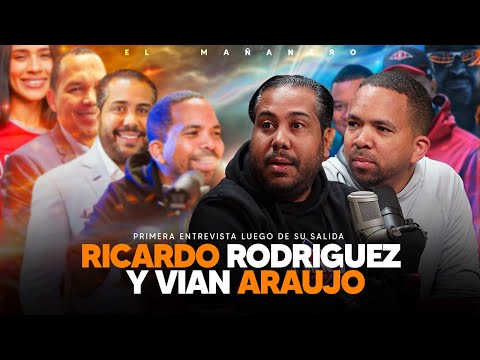 Vian Araujo y Ricardo Rodríguez revelan la razón de su salida de la emisora