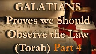 Galatians Proves that we Should Observe the Torah (Law) - Part 4