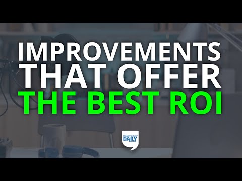 Remodeling During COVID? These Home Improvement Projects Offer the Best ROI | Daily Podcast