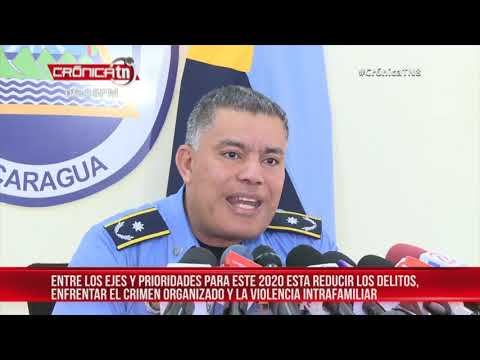 Policía de Nicaragua con más fuerza y determinación para este 2020