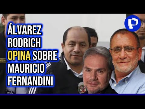 Álvarez Rodrich sobre Mauricio Fernandini: Lamento mucho y ojalá que salga lo mejor posible