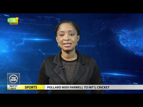 Pollard bids farewell to international cricket #TheNews #PBCJamaica