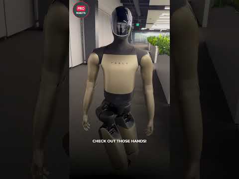 Tesla's New Robot Walks Like THIS!