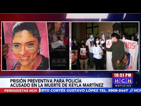 MP obtiene prisión preventiva contra policía por femicidio de Keyla Patricia Martínez