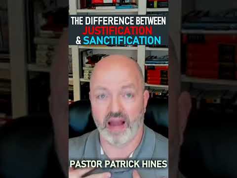 Difference Between Justification & Sanctification - Pastor Patrick Hines  Christian Podcast #shorts