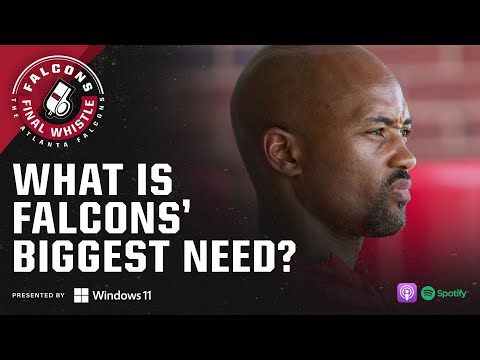Debating the biggest needs Terry Fontenot, Arthur Smith must address | Falcons Final Whistle video clip