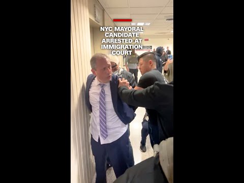 NYC mayoral candidate arrested at immigration court