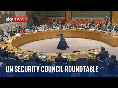 UN Security Council roundtable on threats to international peace
