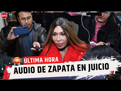 GABRIELA ZAPATA confirma la existencia del HIJO DE EVO MORALES durante el juicio