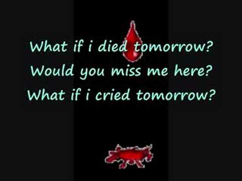 About Last Night-What if i died tomorrow(with lyrics)