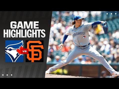 Blue Jays vs. Giants Game Highlights (7/11/24) | MLB Highlights