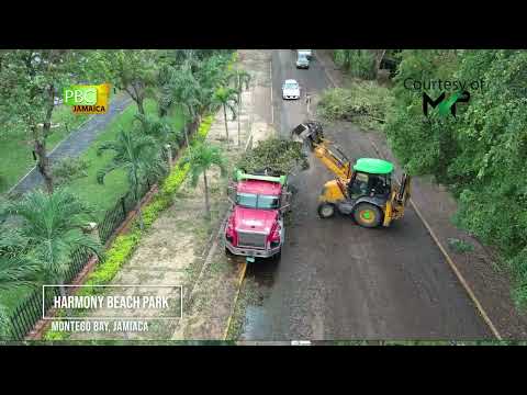 The Arrival and Aftermath of Hurricane Beryl in Montego Bay July 3-4, 2024