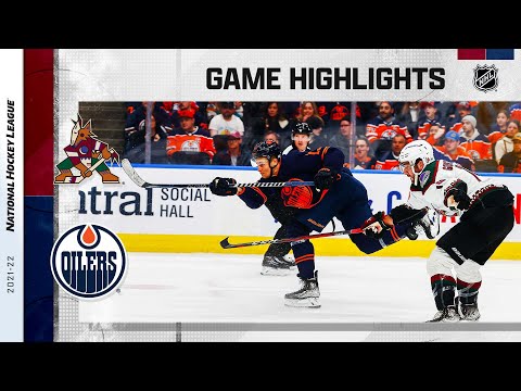 Coyotes @ Oilers 3/28 | NHL Highlights 2022