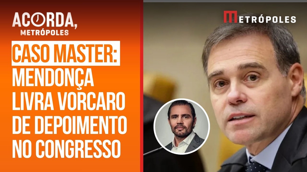 Mendonça decide que Vorcaro não é obrigado a depor no Congresso