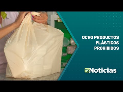 Ocho productos plásticos prohibidos