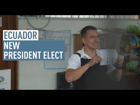 Latin America Now: Millennial businessman elected Ecuador’s president.