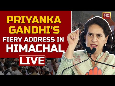 Priyanka Gandhi LIVE: Priyanka Gandhi's Public Address In Himachal Pradesh LIVE | Congress LIVE
