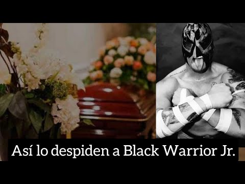 Así despiden a Black Warrior Jr en su emotivo funeral en Ciudad de México