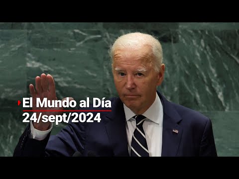 #ElMundoAlDía 24/sept/2024 | Joe Biden se despide de la ONU pidiendo un alto al fuego en Gaza