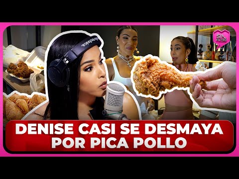 ¡EL SUSTO DE SU VIDA! DENISE CASI SE DESMAYA POR PICA POLLO EN BACKSTAGE