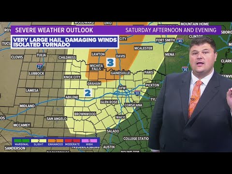 DFW Weather | Decent chances for rain over the next several days in 14 day forecast