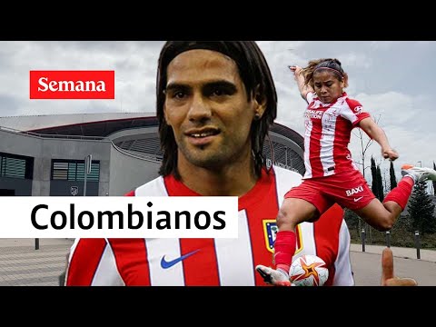 ¡Falcao y Leicy con lugar especial en el Atlético de Madrid!  | Videos Semana