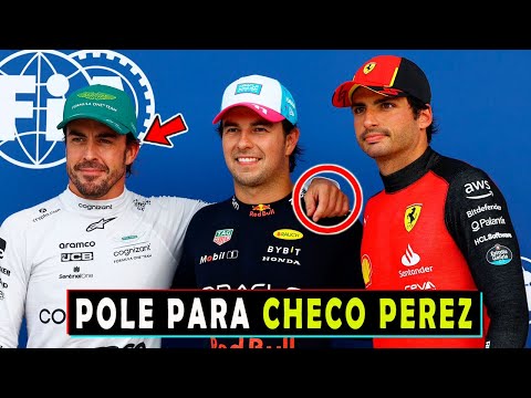 PRENSA MUNDIAL SE RINDE A CARRERA Y POLE POSITION DE CHECO PEREZ FORMULA 1 GP DE MIAMI