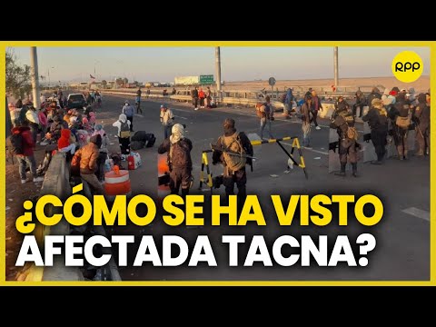 Tacna: La zona comercial y el transporte son los más afectados, afirma Luis Chino Vargas