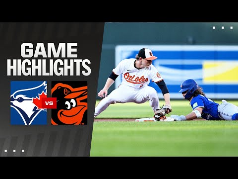 Blue Jays vs. Orioles Game Highlights (5/13/24) | MLB Highlights