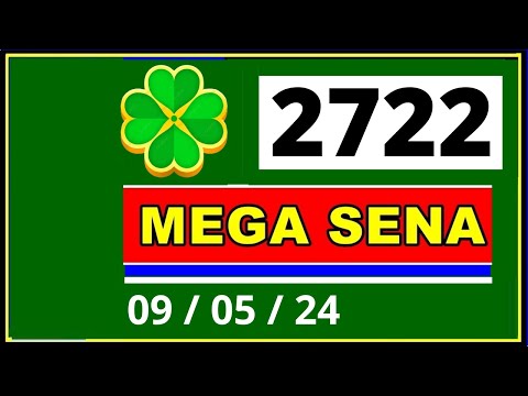 Mega sena 2722 - Resultado da Mega Sena Concurso 2722
